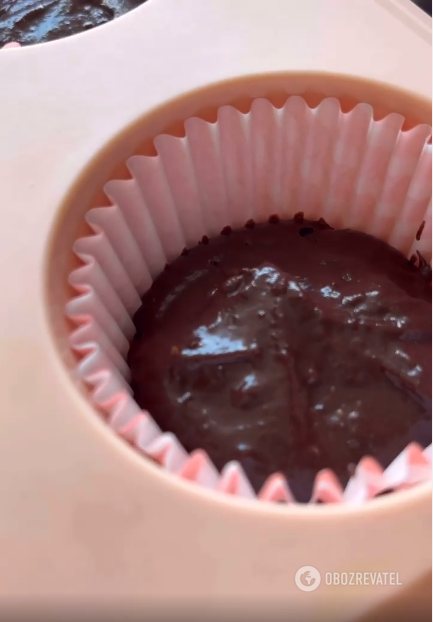Chocolate muffins in a hurry: how to make a simple dough