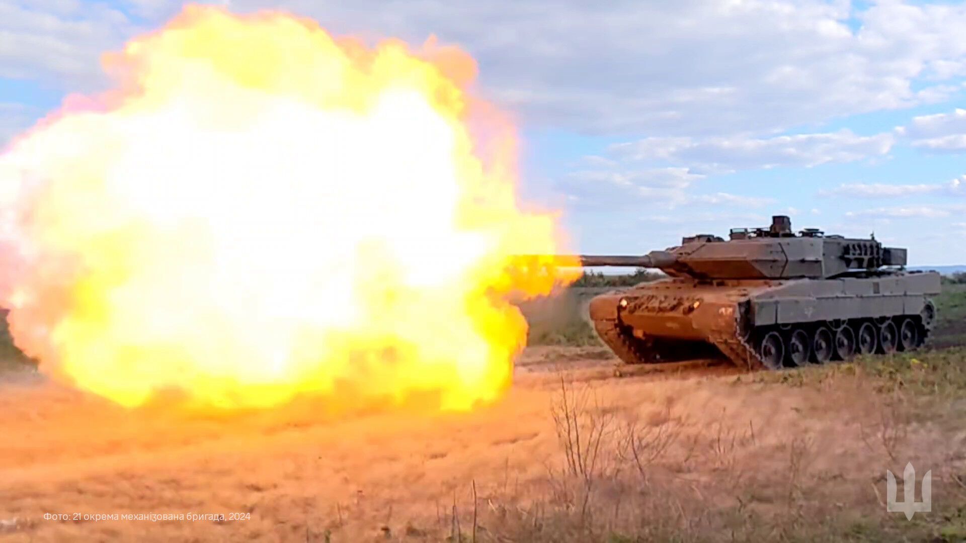 ''A nightmare for enemies!'' The General Staff showed how the Leopard tank and Rheinmetall gun work together