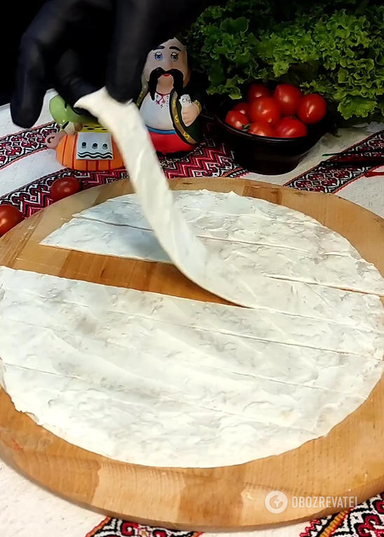A hearty pita bread appetizer in 5 minutes: easy to prepare