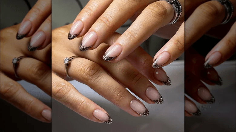 If you're tired of the classics: how to make a glamorous French manicure with just one detail