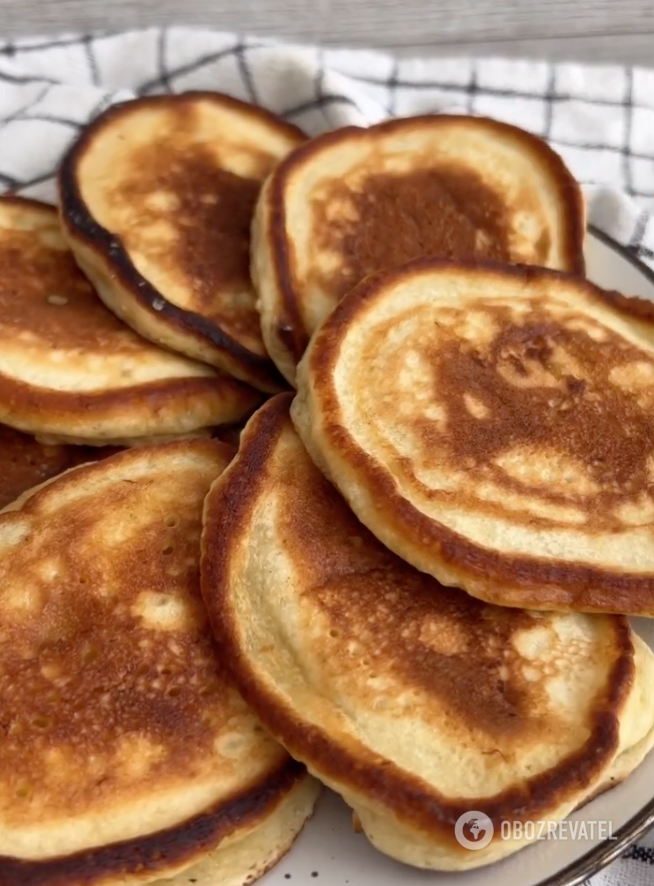 Fluffy pancakes