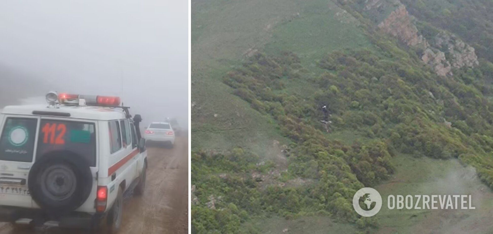 The crash site of the helicopter flying the Iranian president has been discovered: all passengers were killed. Details, photos and videos