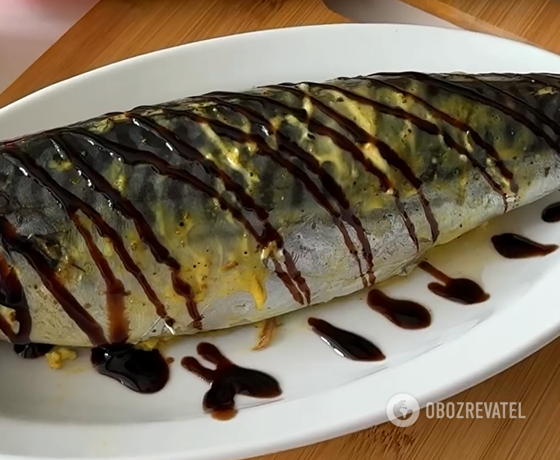 Spicy mackerel in the oven with a special ingredient: the taste will pleasantly surprise you