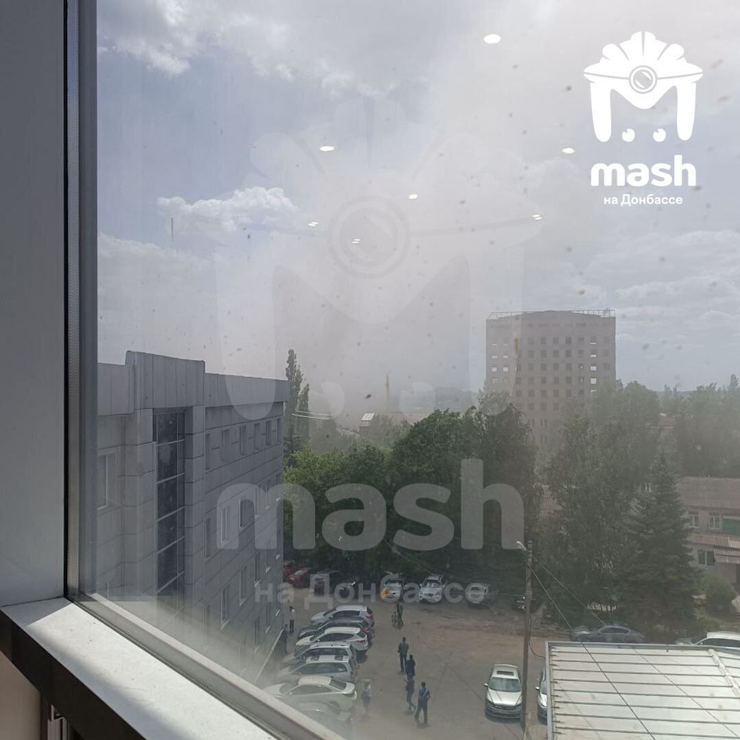 ''There were several arrivals'': explosions and smoke in occupied Makiivka. Photo
