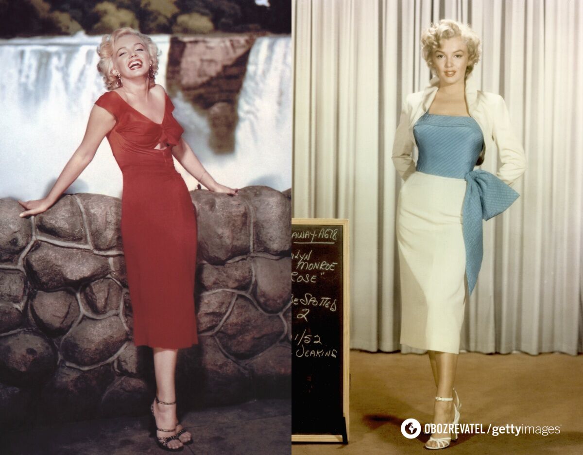 Marilyn Monroe's fashionable techniques that you will want to repeat: how the style icon of old Hollywood dressed. Photo.