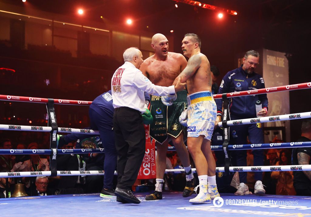Fans spied on what Usyk did before the rounds when he won Fury. Video