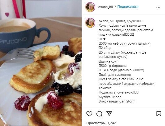 Recipe for fluffy and tall kefir pancakes