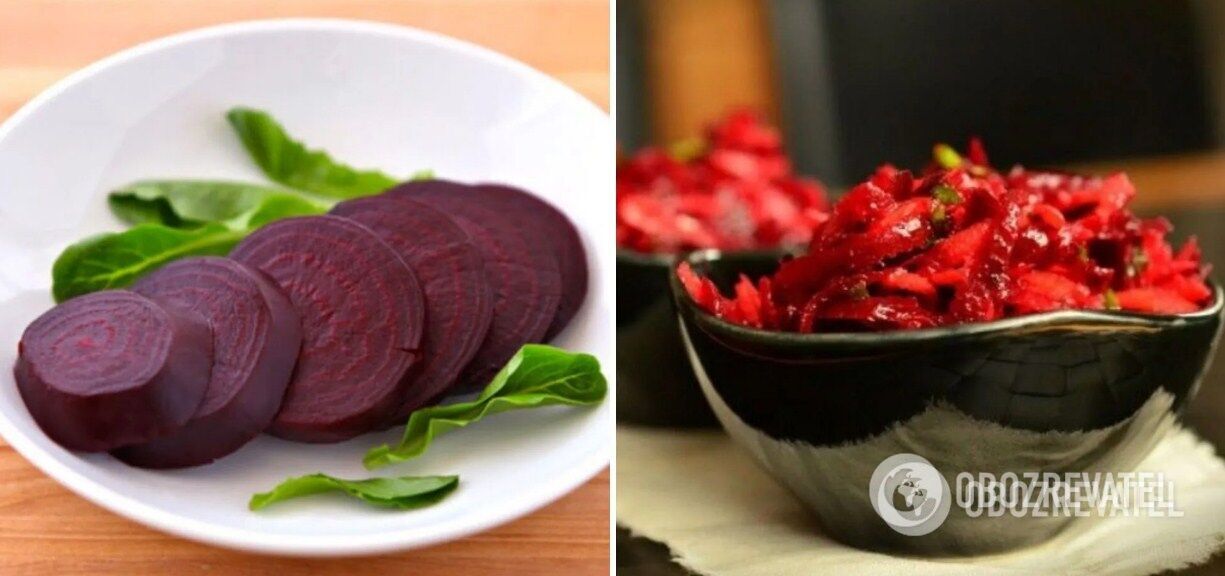 Salad with beets without mayonnaise