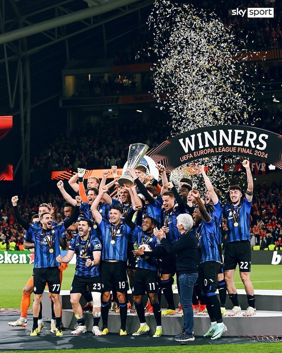 The Europa League final ended with a loud sensation. Video