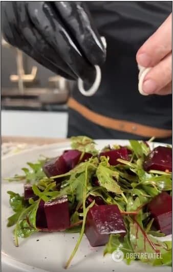 How to make a delicious salad from beets