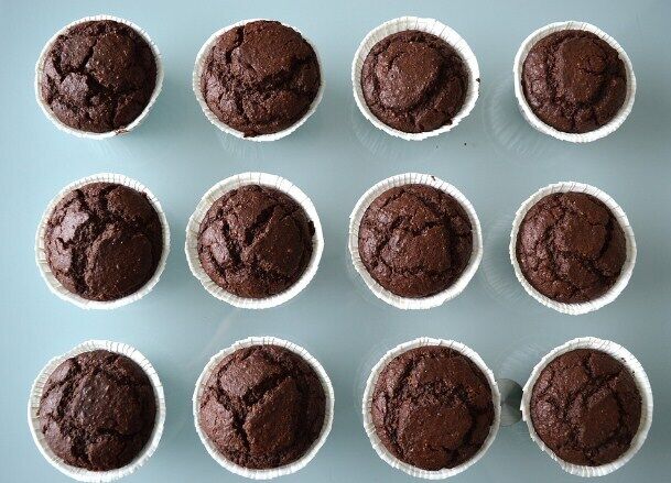 Muffins that rise well