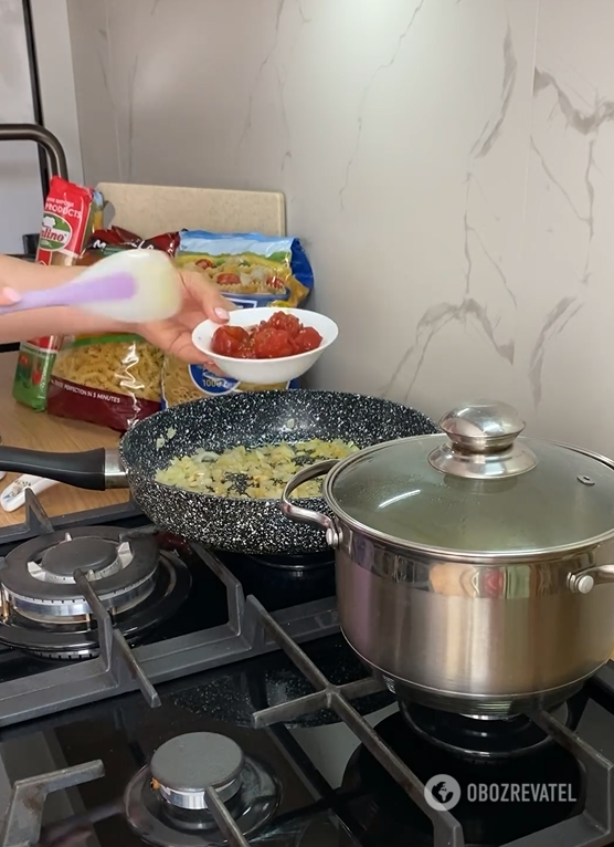 Gourmet tuna pasta for lunch: how to cook at home