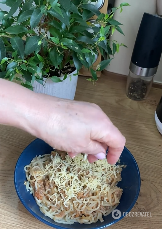 Gourmet tuna pasta for lunch: how to cook at home