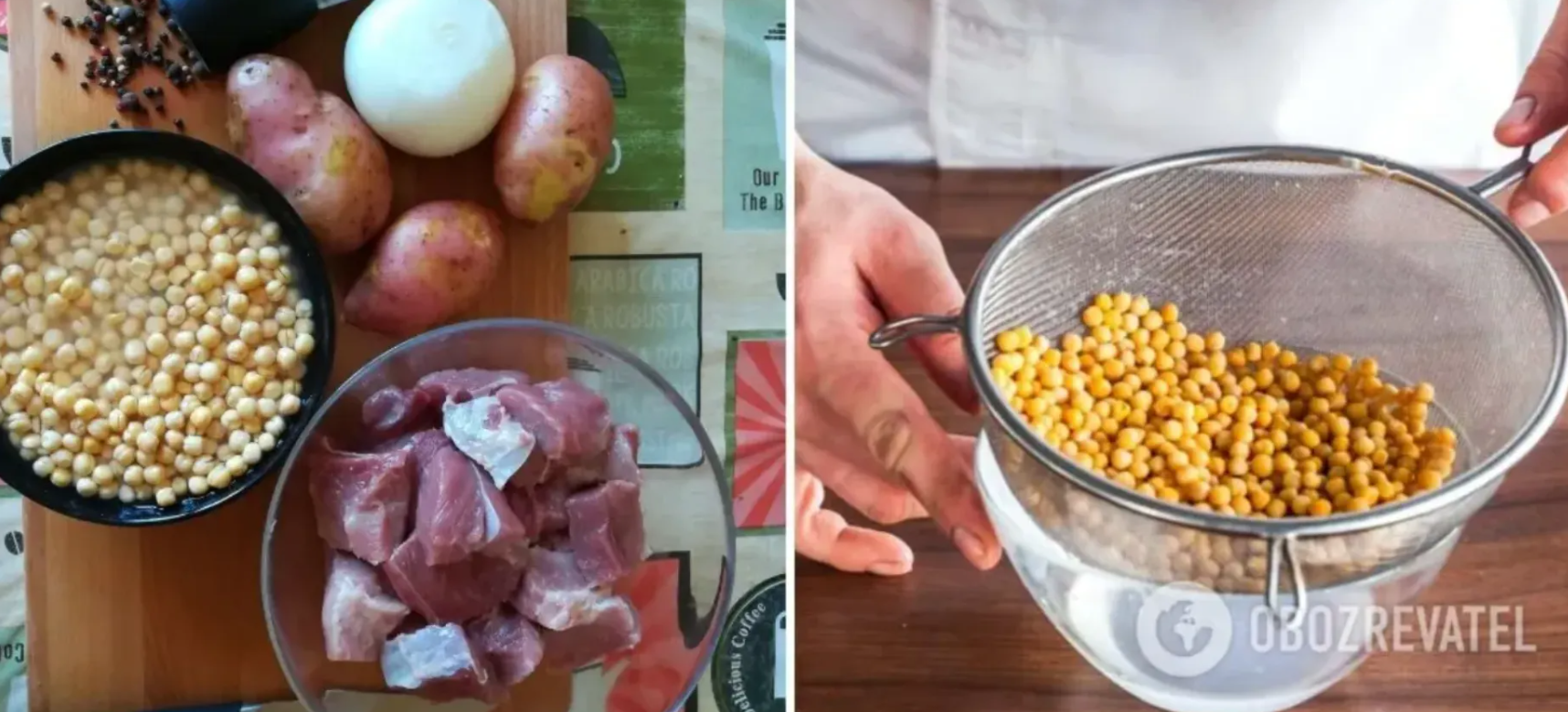 Why yellow peas do not boil and remain hard: do not make these mistakes