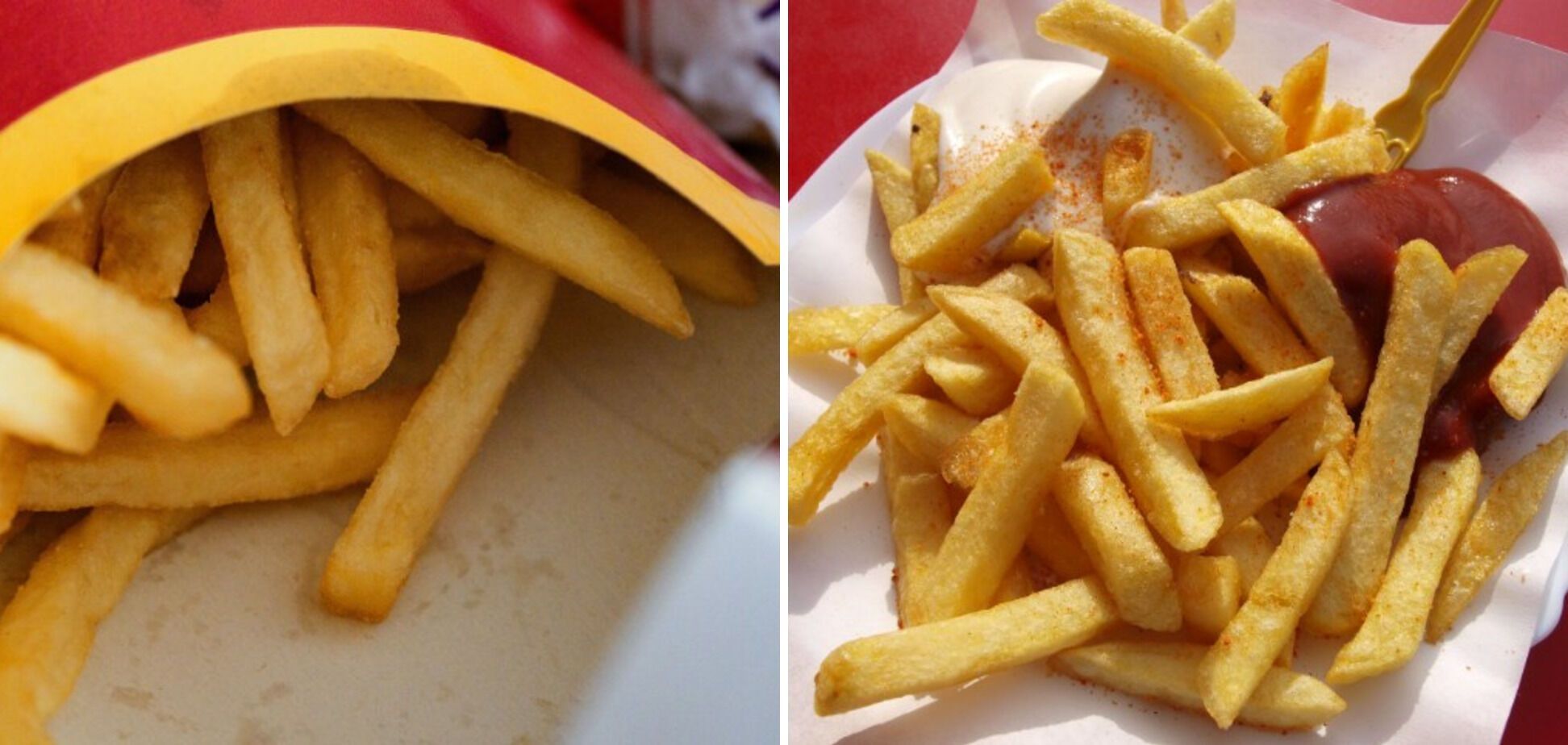 Recipe for French fries in the oven