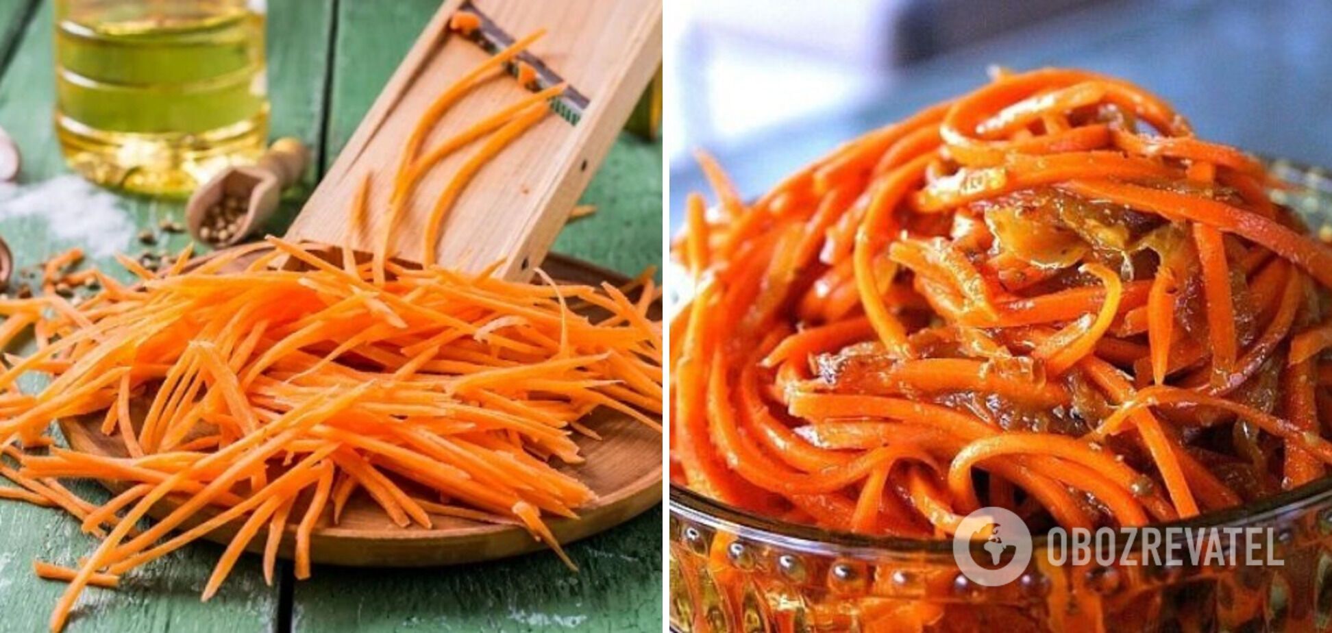 Korean quick-cooking carrots