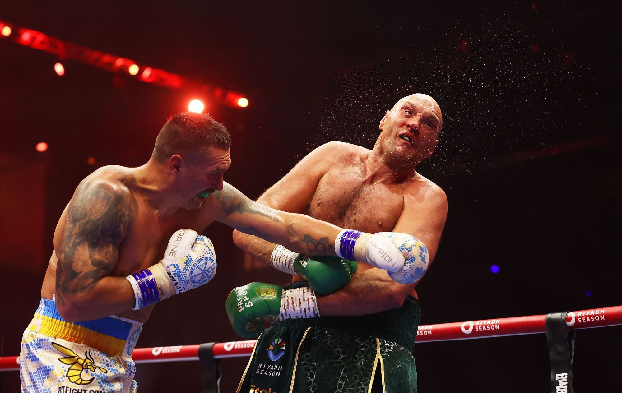 Fury received a strange disqualification after defeating Usyk