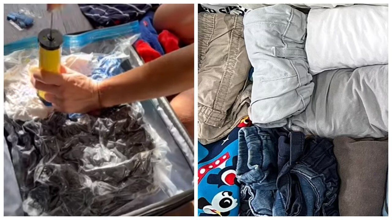 Life hacks for packing.