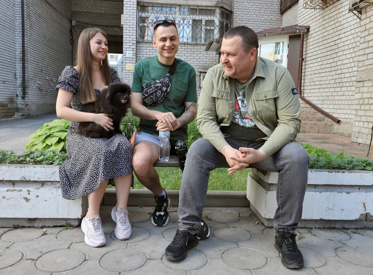 ''Gdyby miłość była fotografią'': Fiłatow pokazuje rodzinę bohatera z Dniepru, który poruszył całą Ukrainę