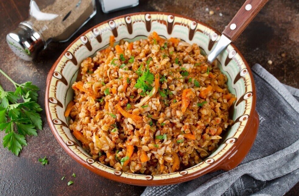 Buckwheat with meat