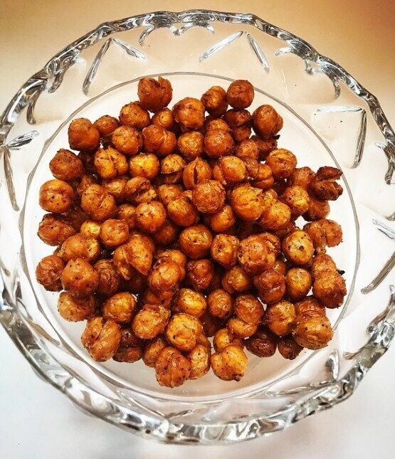 Easy recipe for baked chickpeas in the oven