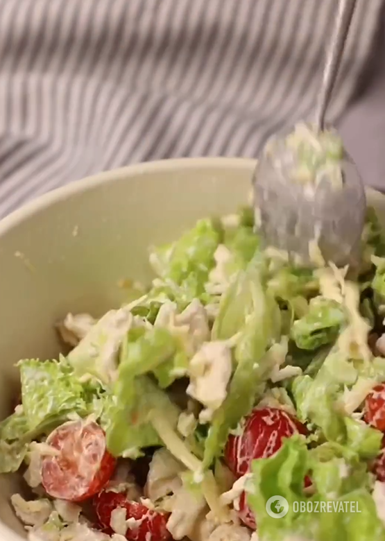 Light dressing for fresh salad without mayonnaise: recipe