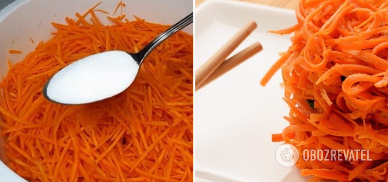 What to add to Korean carrots