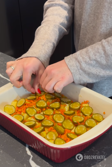 Extraordinary potato casserole: the secret is in the pickles