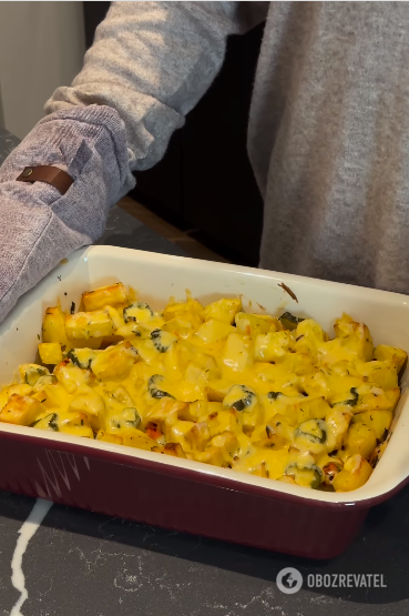 Extraordinary potato casserole: the secret is in the pickles