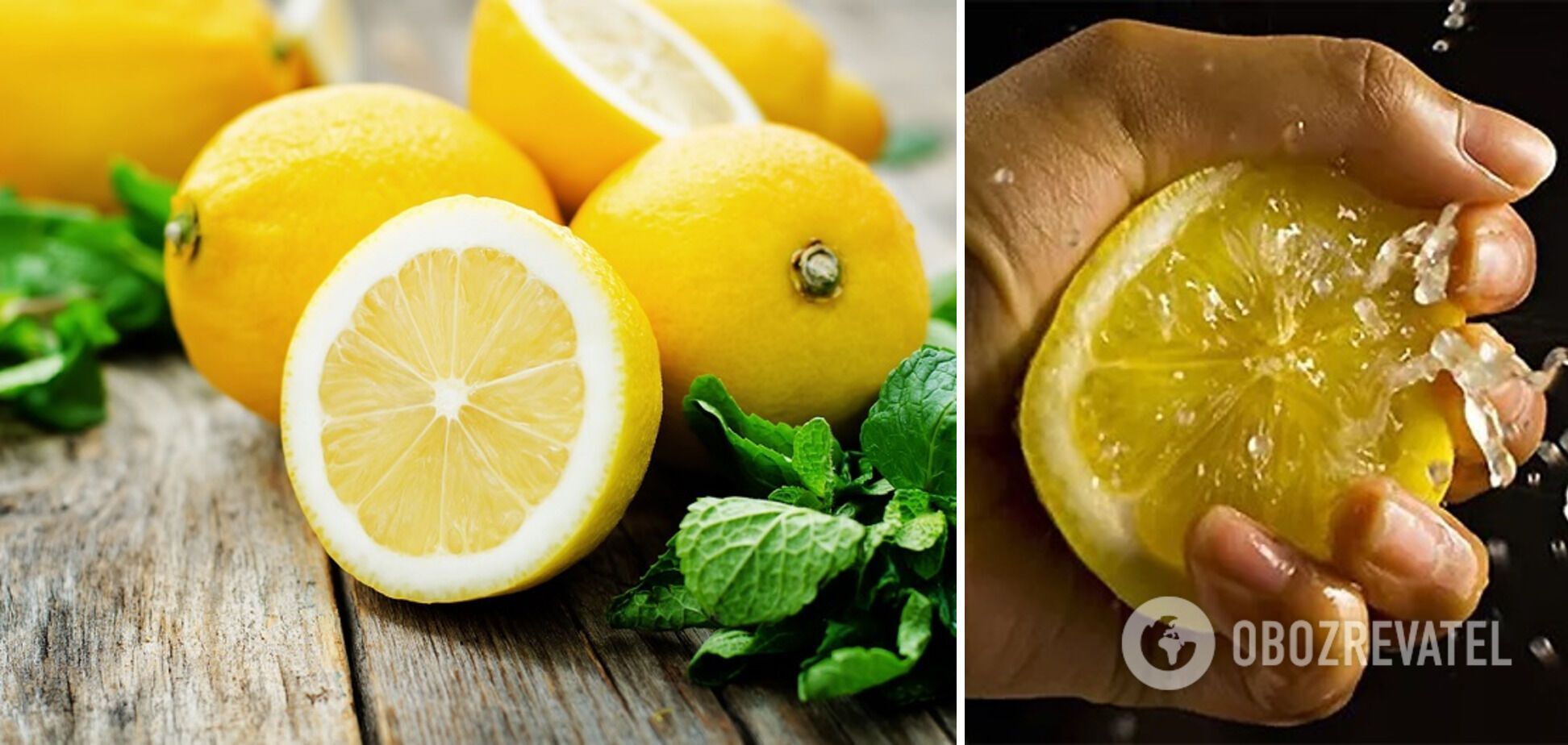 Lemon for making marinade