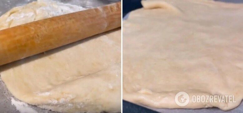 The easiest dough for a galette