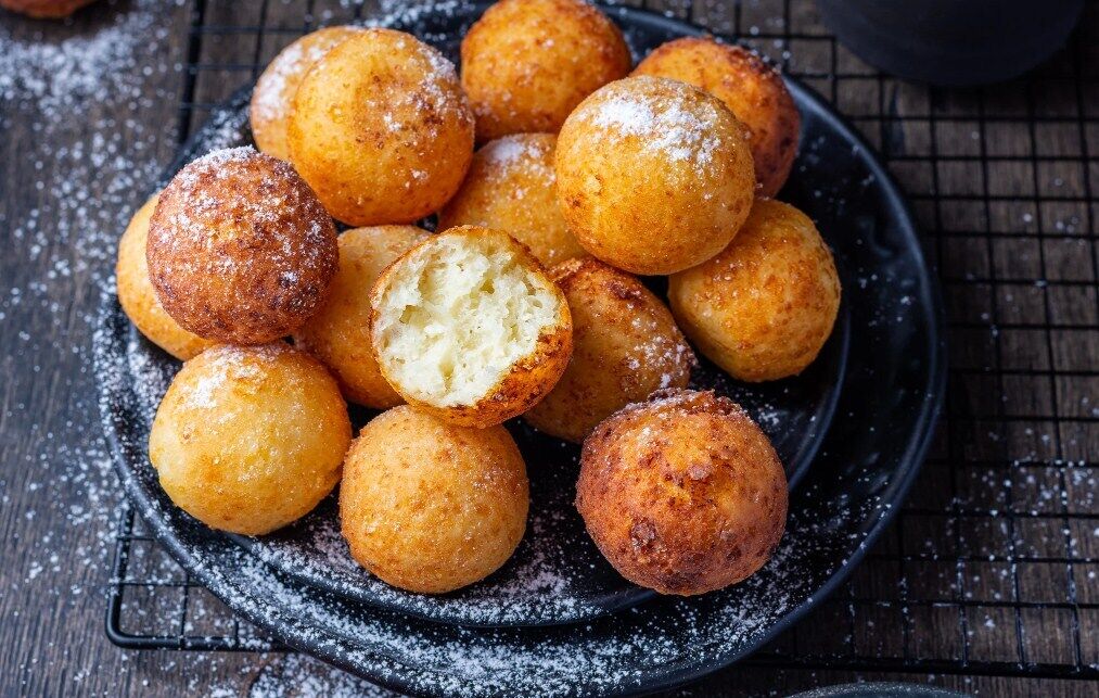 Cheese donuts in a hurry