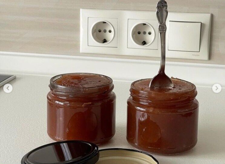 Apple jam for pies