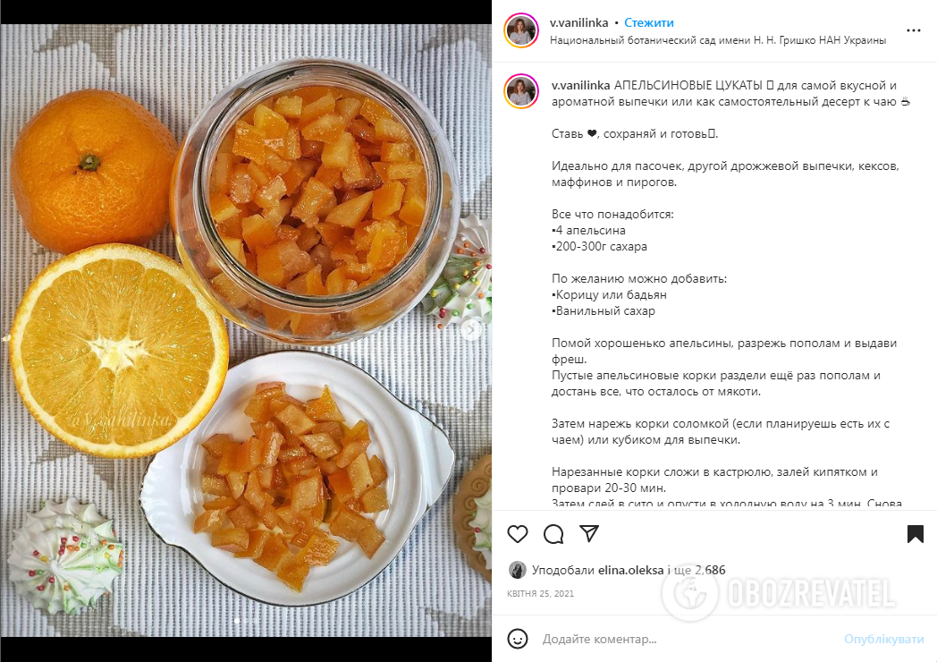 Fragrant candied orange for tea and baking: how to make at home
