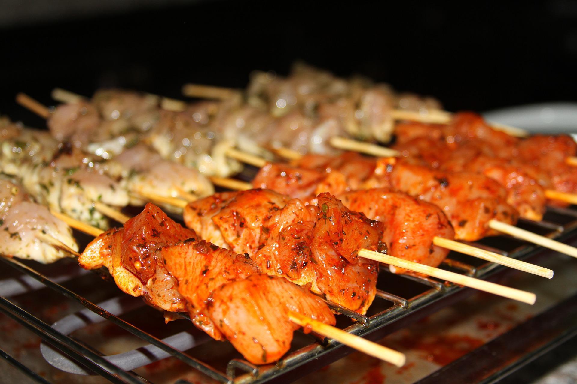 Chicken kebabs