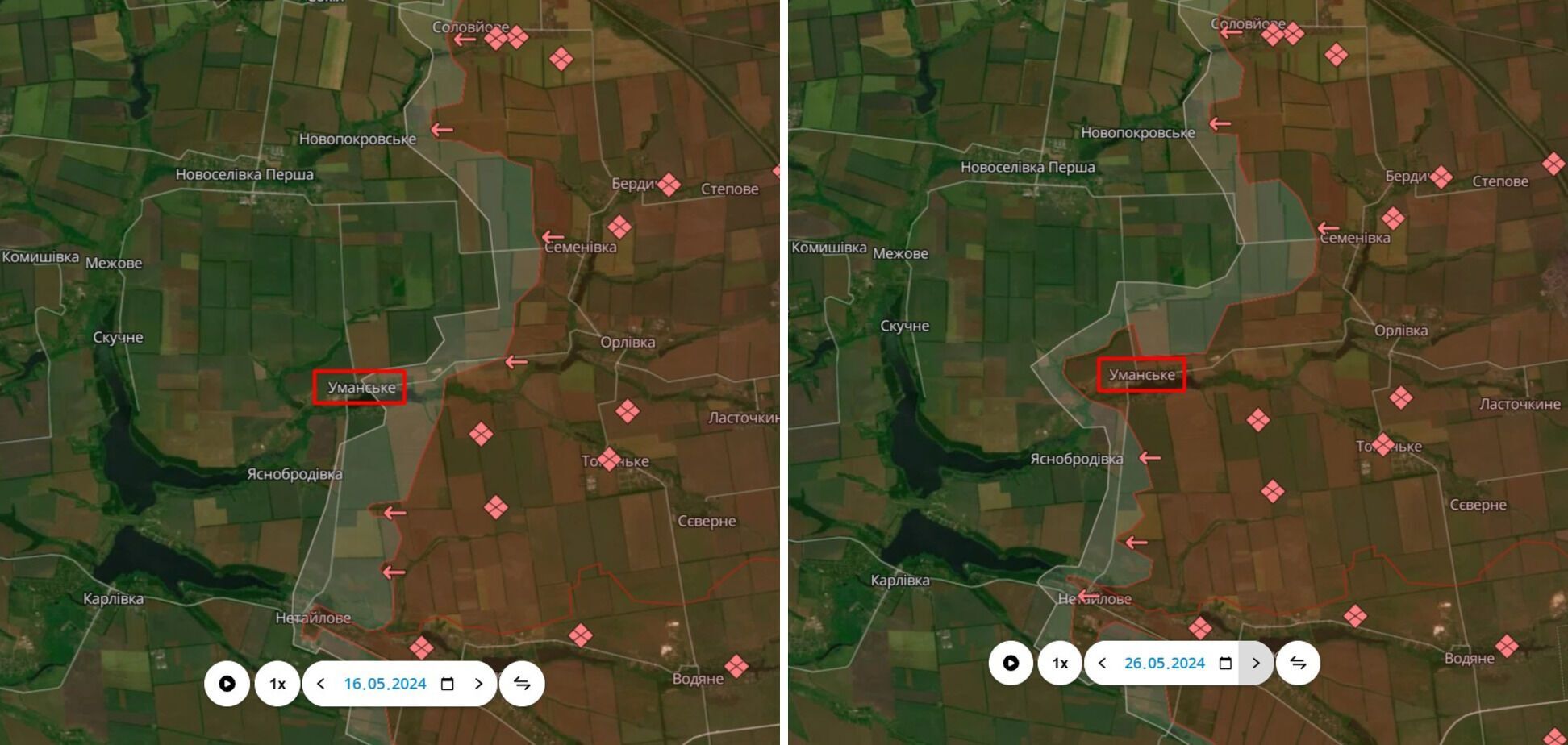 Russian troops capture Umanske and advance in Ivanivka - DeepState