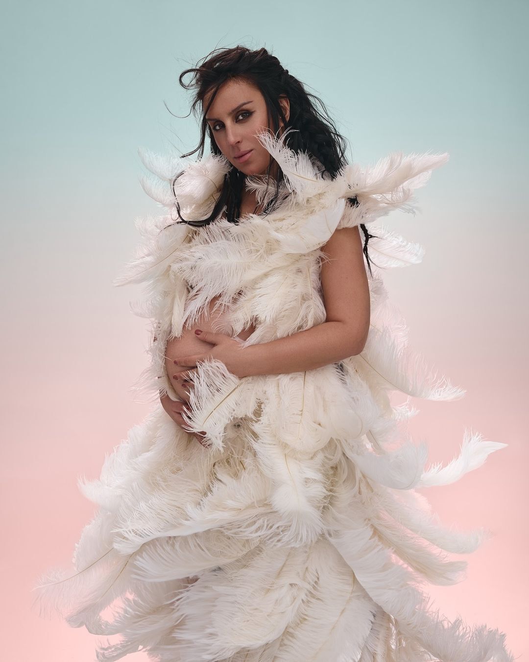 Jamala became a mother for the third time and showed a tender photo of her son