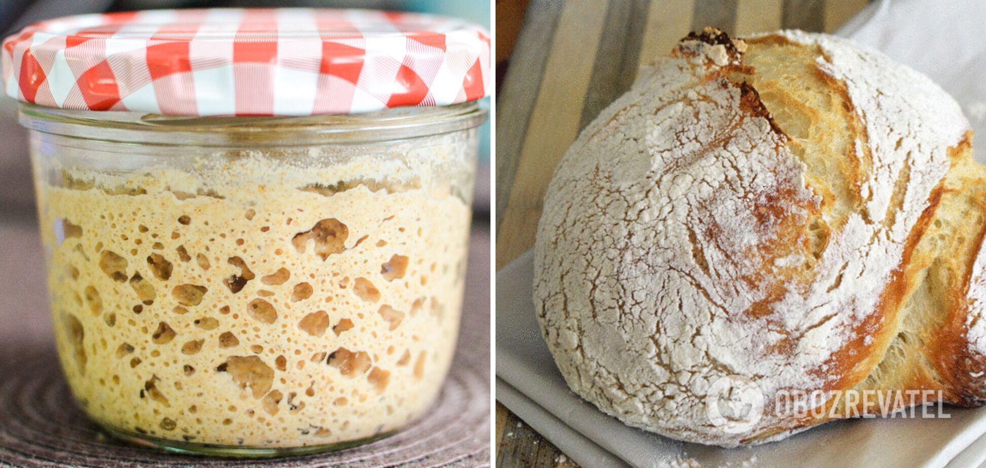 Sourdough bread for kvass