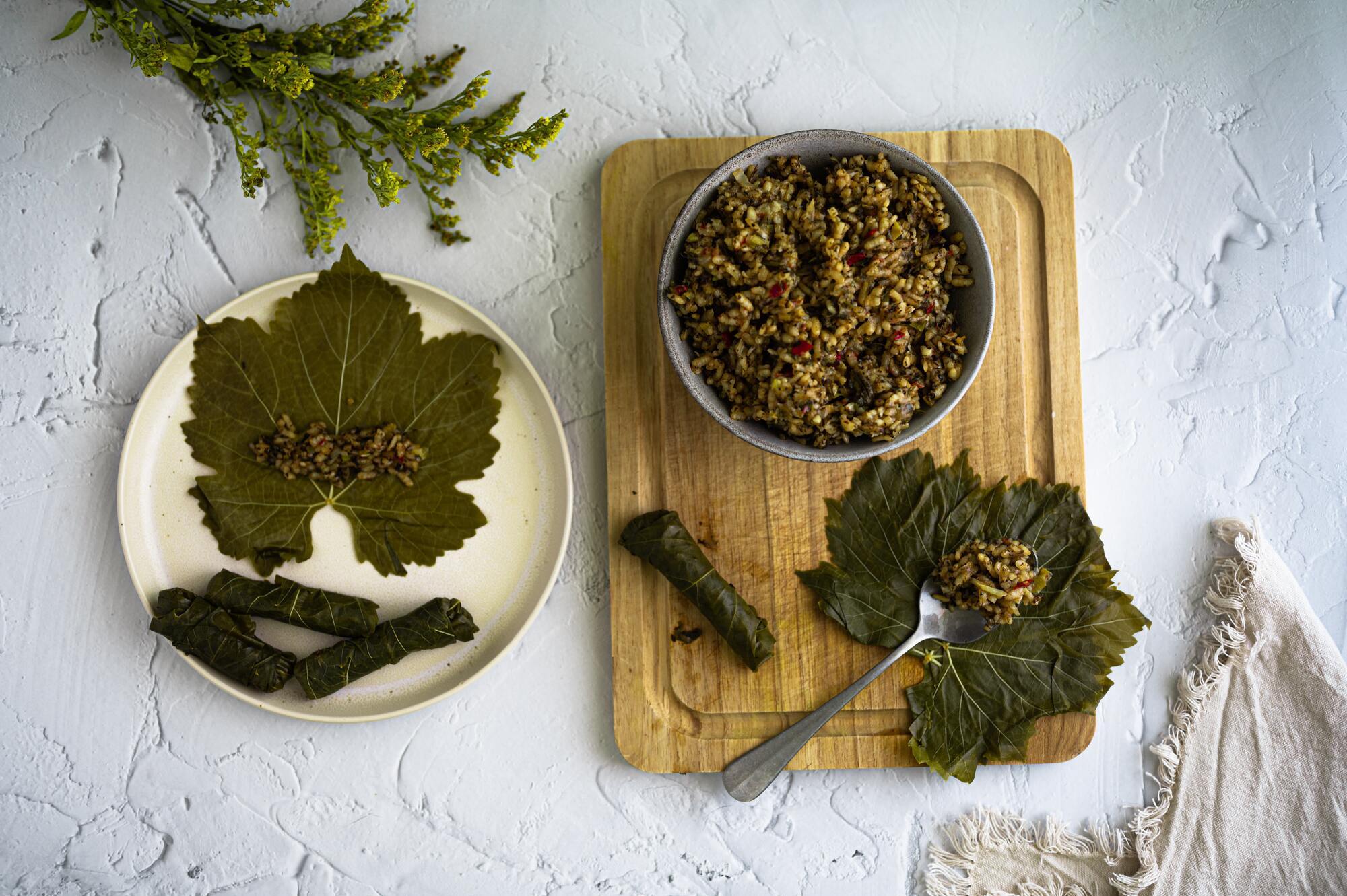What to make dolma from