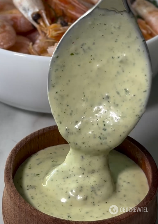 All-purpose seafood sauce in 15 minutes: what to make