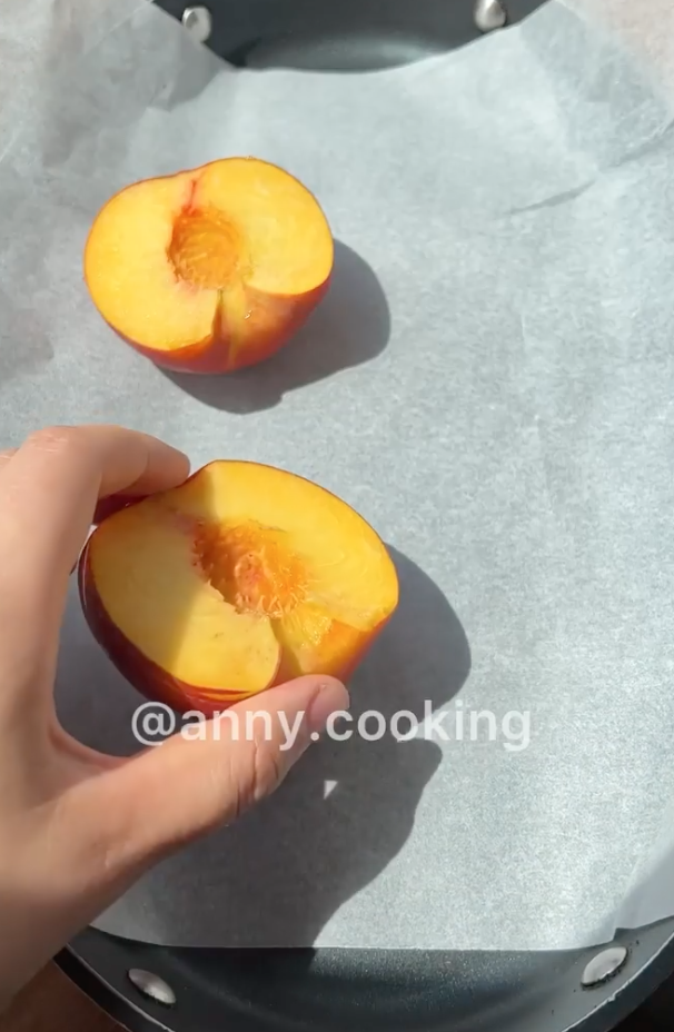 Ripe peaches