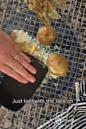 Jak łatwo obrać i posiekać ziemniaki w skórce: ciekawy sposób na życie