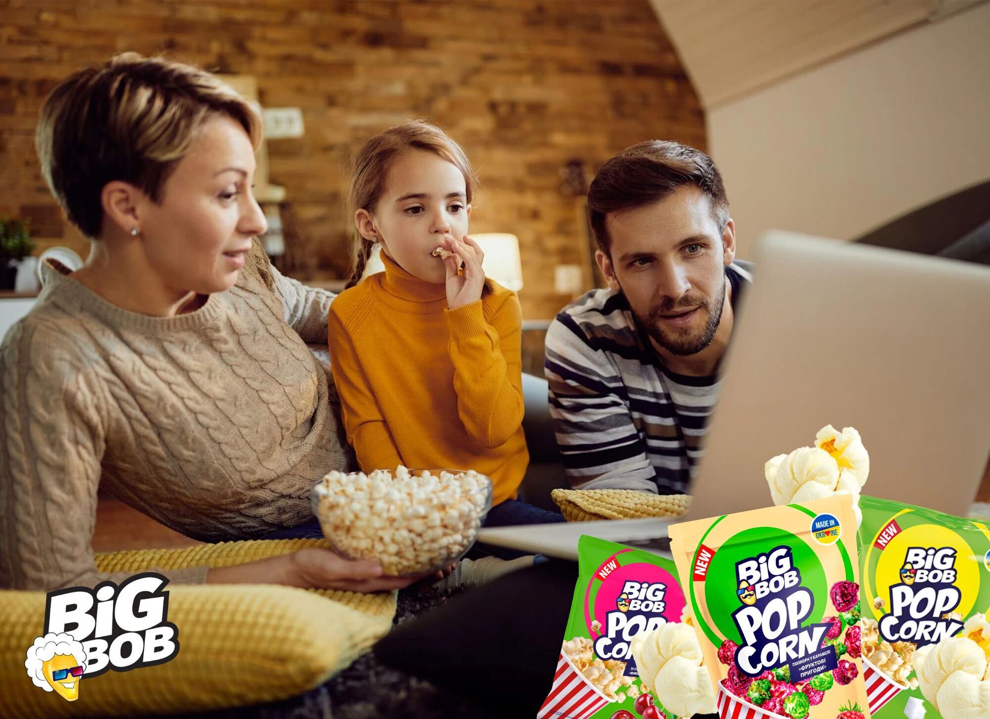 5 ideas for fun and tasty time with kids: get inspired by Big Bob's sweet popcorn