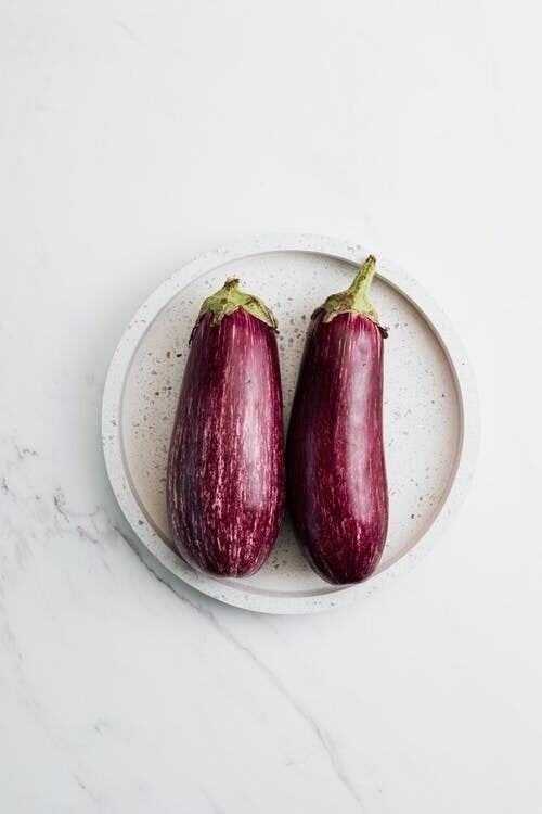 Eggplants for the dish