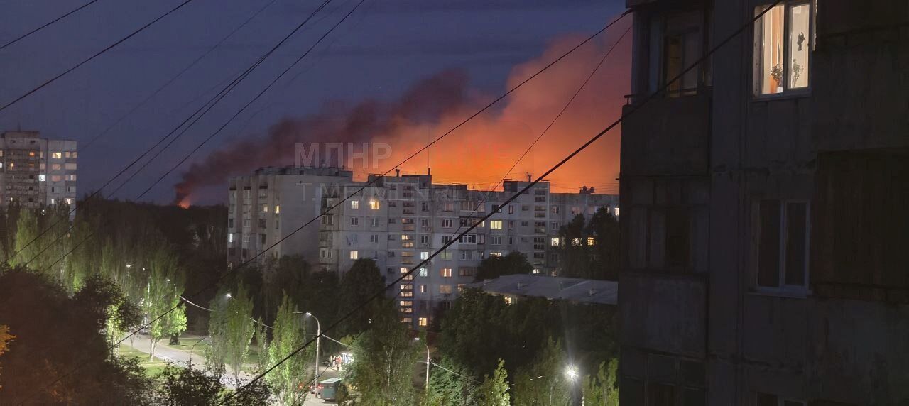 Explosions heard in Luhansk as AFU hits the enemy's military aviation training center and airfield. Photo and video