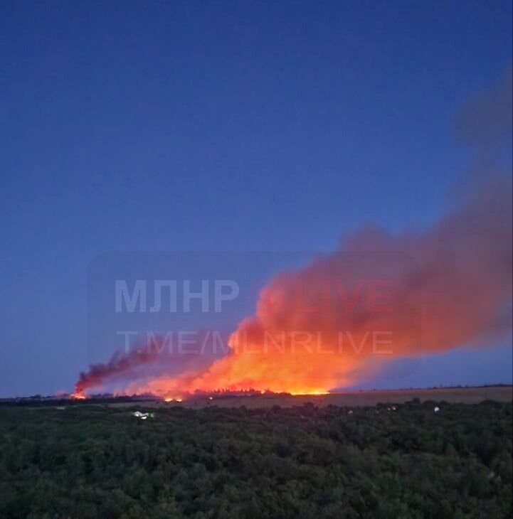 Explosions heard in Luhansk as AFU hits the enemy's military aviation training center and airfield. Photo and video