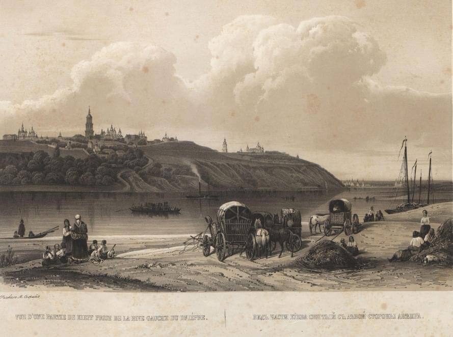 Internet pokazuje widoki Kijowa na pocztówkach z 1846 roku. Unikalne zdjęcia