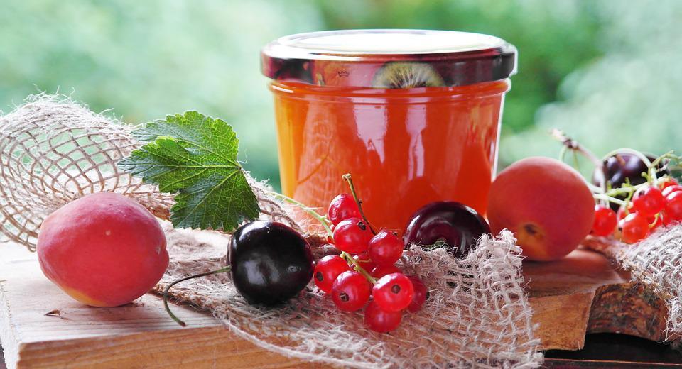 Ready-made homemade berry jam