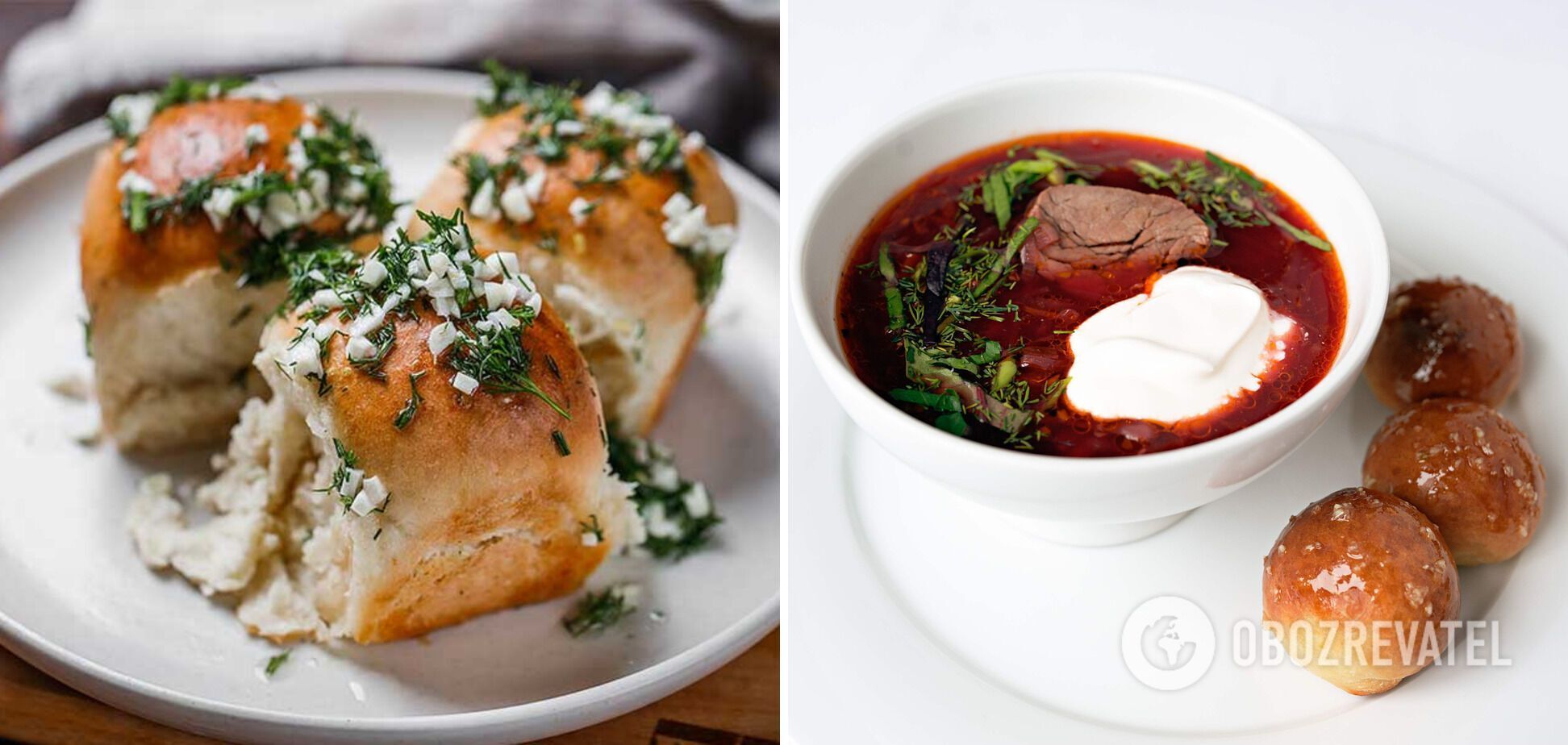 What to serve borscht with