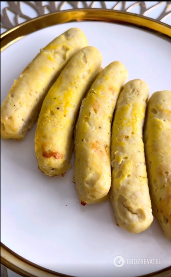 Homemade healthy sausages: can be made from any meat